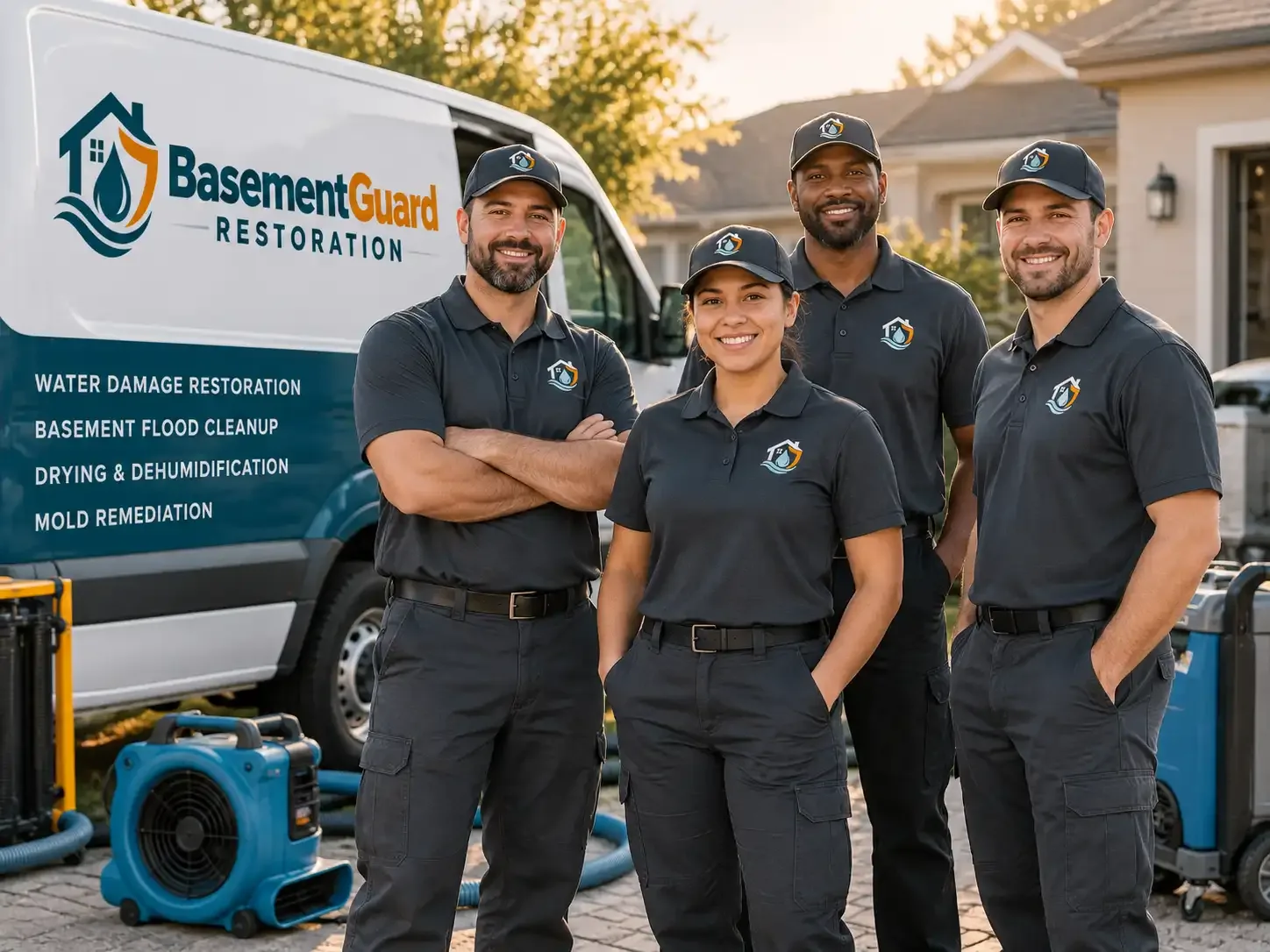 Basement Water Damage Restoration company in Grandfield, OK